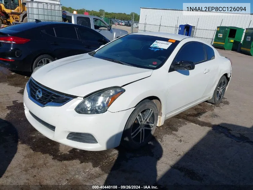 1N4AL2EP8CC126094 2012 Nissan Altima 2.5 S