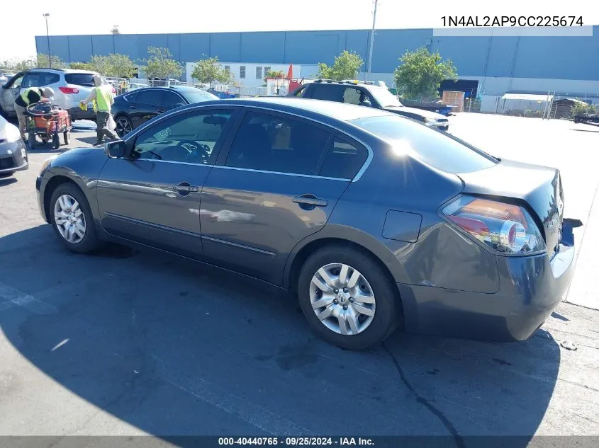 1N4AL2AP9CC225674 2012 Nissan Altima 2.5 S