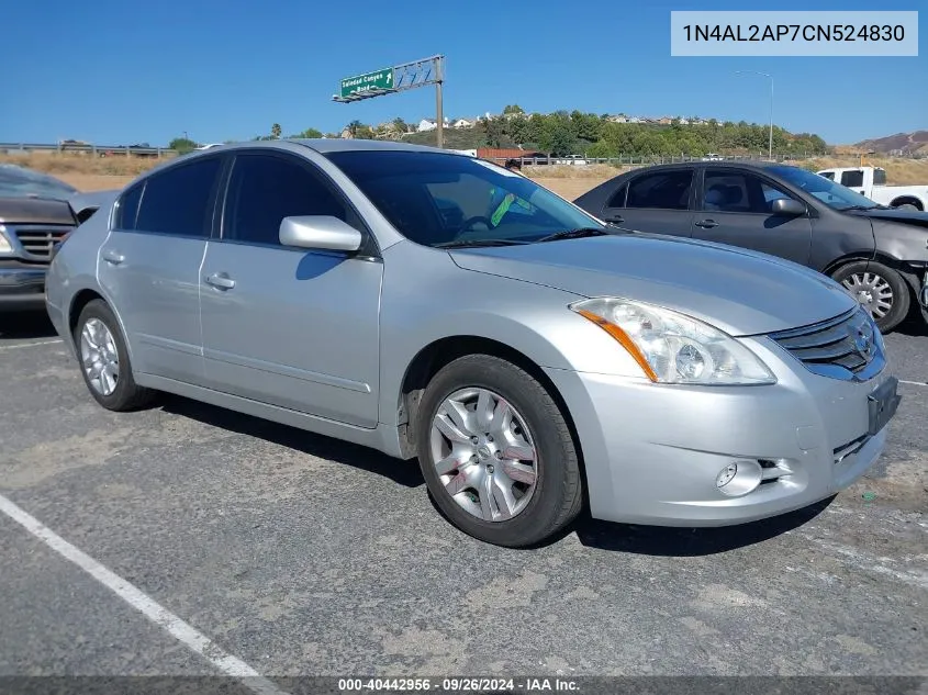 1N4AL2AP7CN524830 2012 Nissan Altima 2.5 S