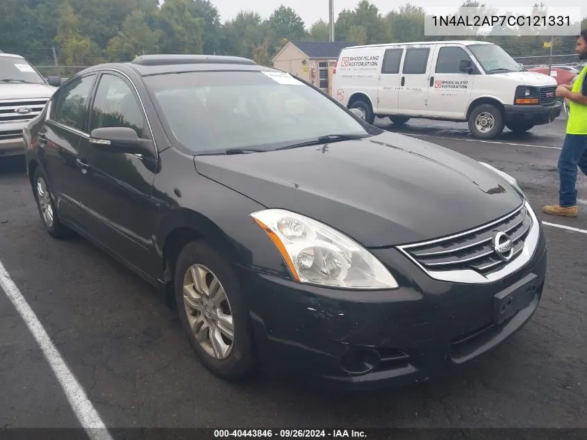 2012 Nissan Altima 2.5 S VIN: 1N4AL2AP7CC121331 Lot: 40443846