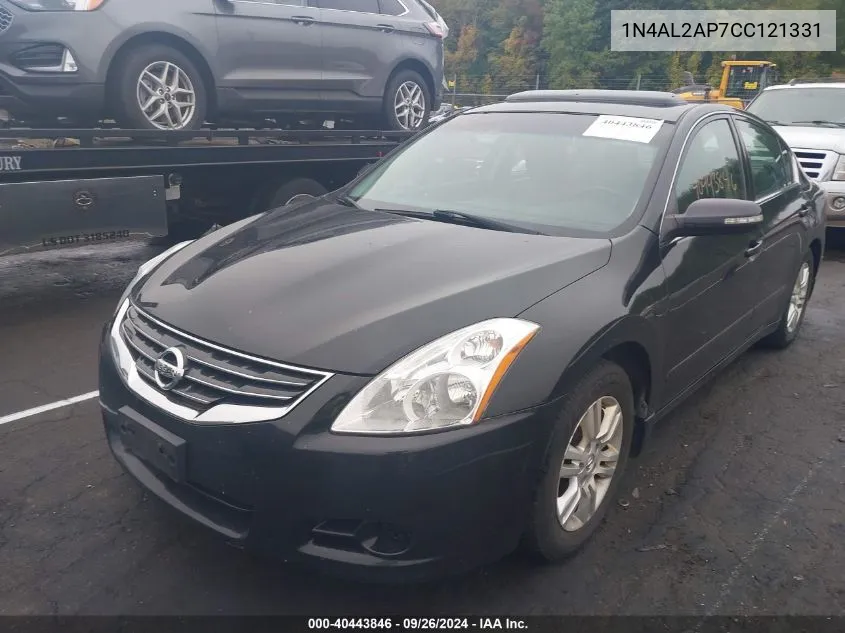 2012 Nissan Altima 2.5 S VIN: 1N4AL2AP7CC121331 Lot: 40443846