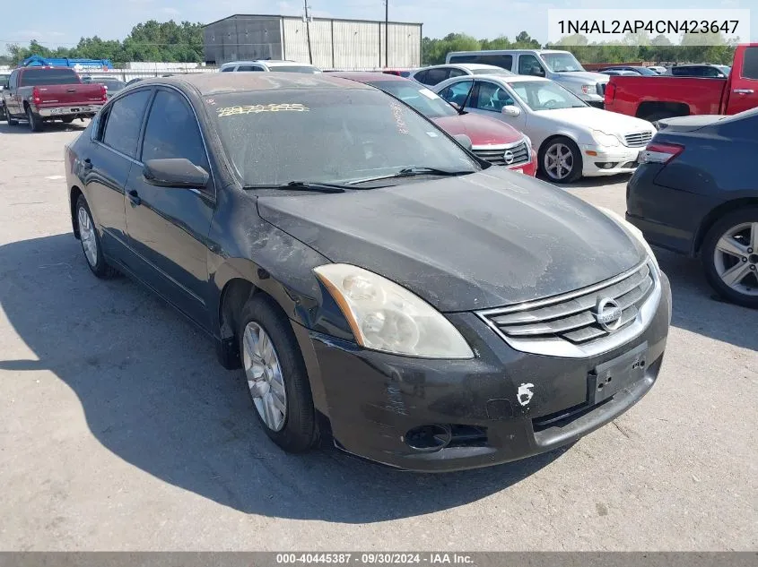 1N4AL2AP4CN423647 2012 Nissan Altima 2.5 S