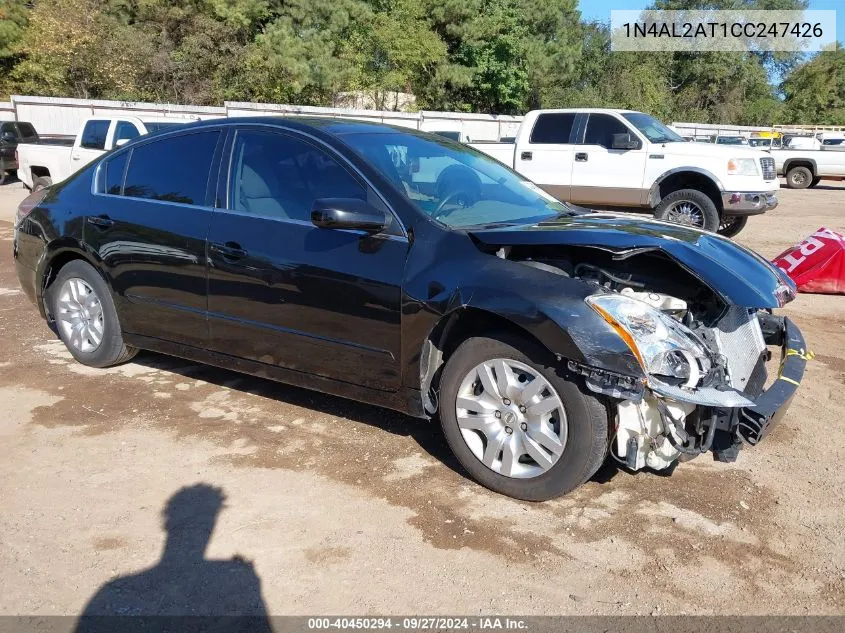 2012 Nissan Altima VIN: 1N4AL2AT1CC247426 Lot: 40450294