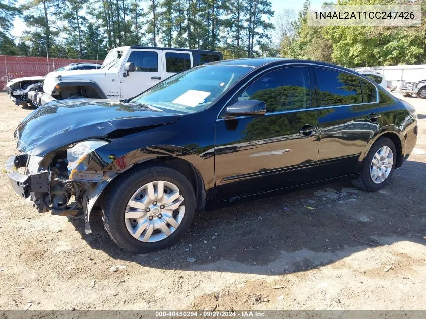 2012 Nissan Altima VIN: 1N4AL2AT1CC247426 Lot: 40450294