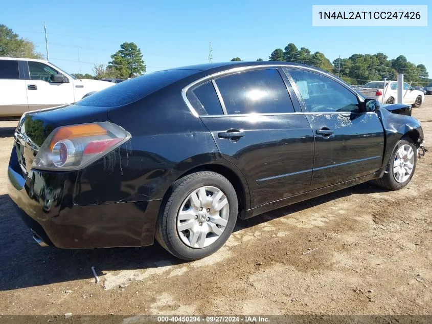 2012 Nissan Altima VIN: 1N4AL2AT1CC247426 Lot: 40450294