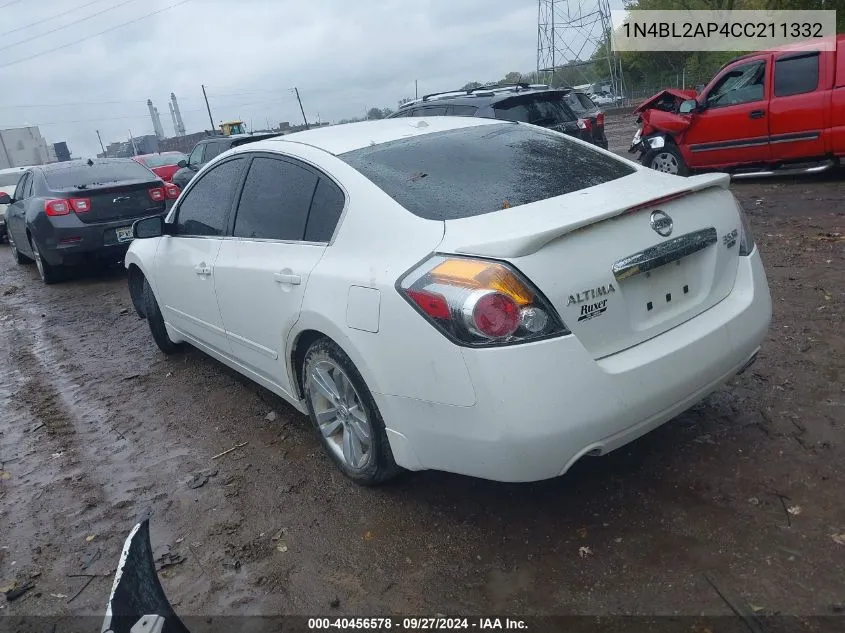 1N4BL2AP4CC211332 2012 Nissan Altima 3.5 Sr