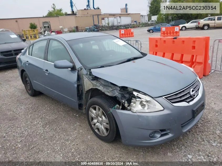 2012 Nissan Altima S VIN: 1N4AL2AP5CC230354 Lot: 40459835