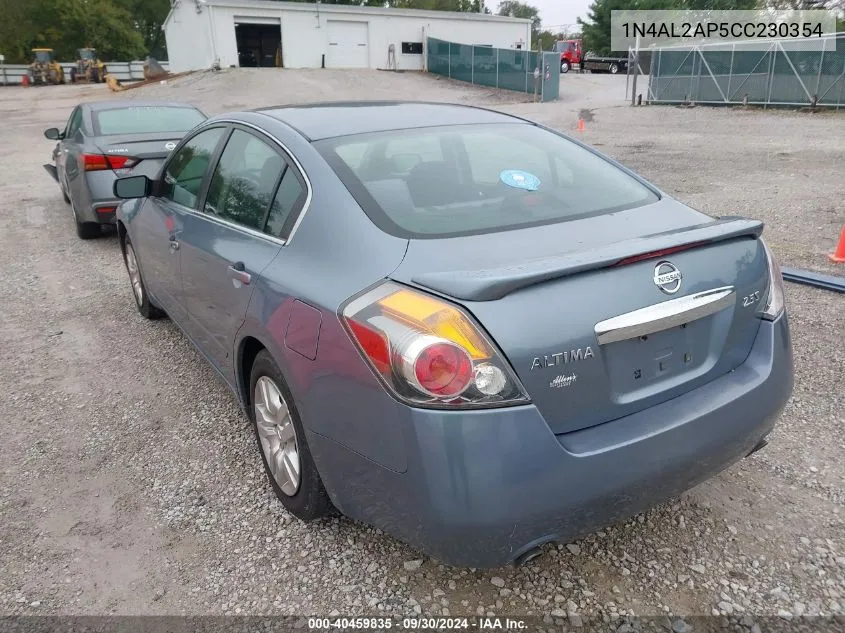 2012 Nissan Altima S VIN: 1N4AL2AP5CC230354 Lot: 40459835