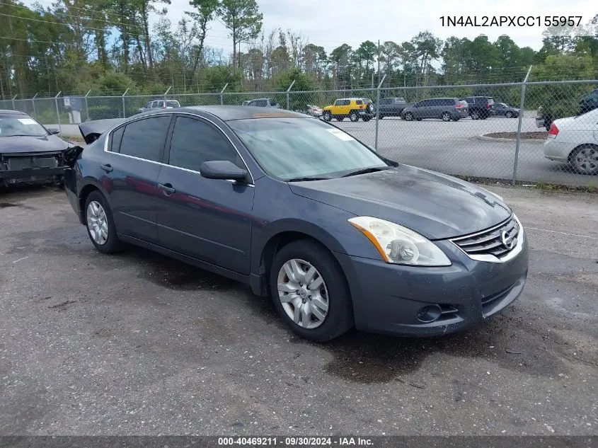 1N4AL2APXCC155957 2012 Nissan Altima 2.5 S