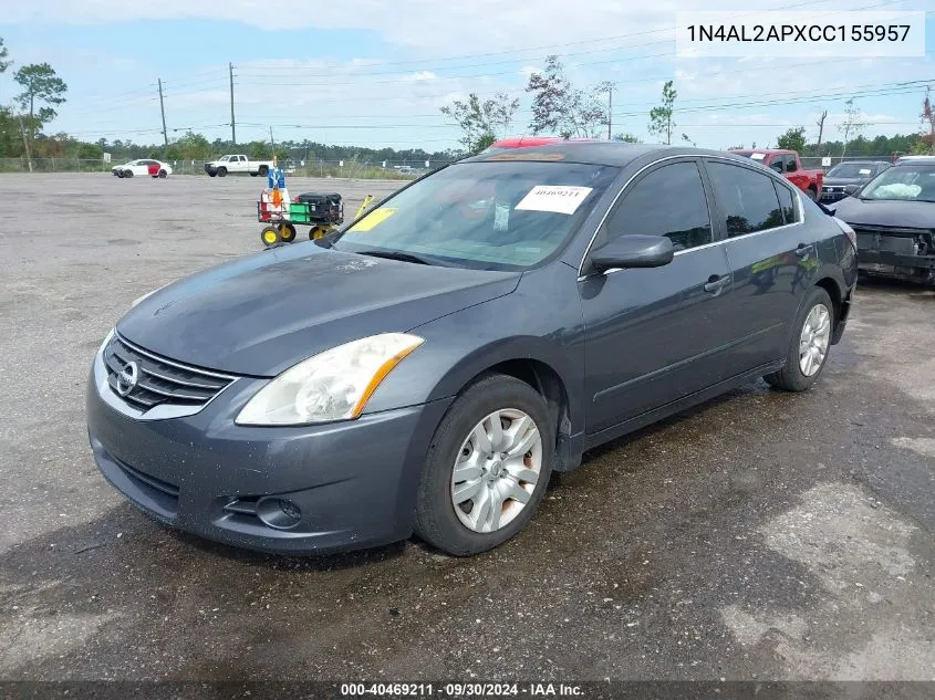 1N4AL2APXCC155957 2012 Nissan Altima 2.5 S