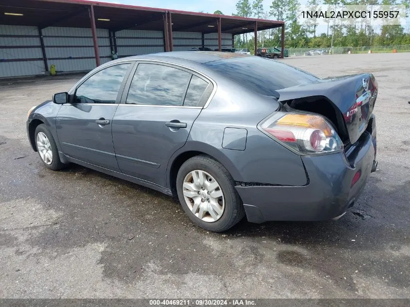 1N4AL2APXCC155957 2012 Nissan Altima 2.5 S