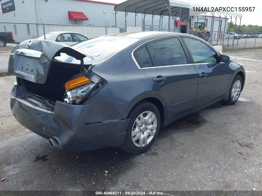 1N4AL2APXCC155957 2012 Nissan Altima 2.5 S