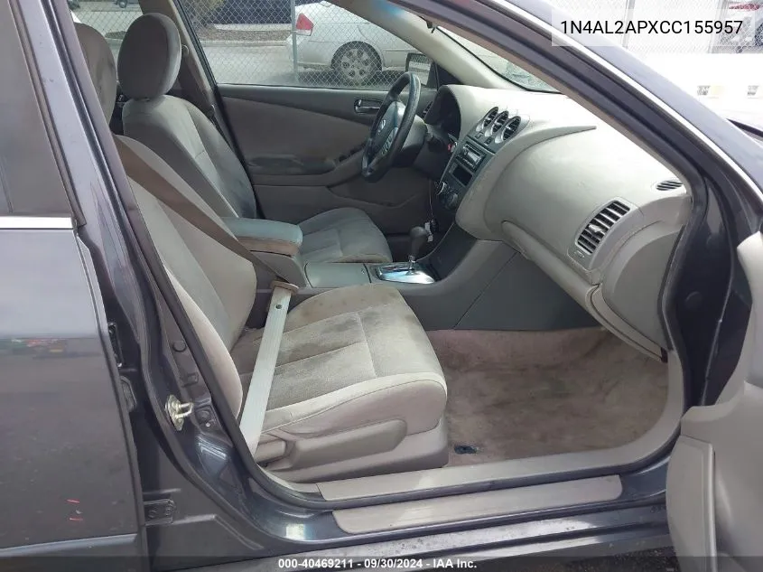 1N4AL2APXCC155957 2012 Nissan Altima 2.5 S