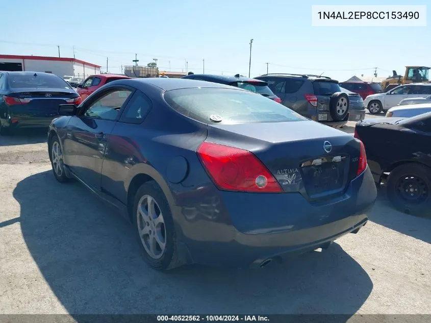 2012 Nissan Altima 2.5 S VIN: 1N4AL2EP8CC153490 Lot: 40522562