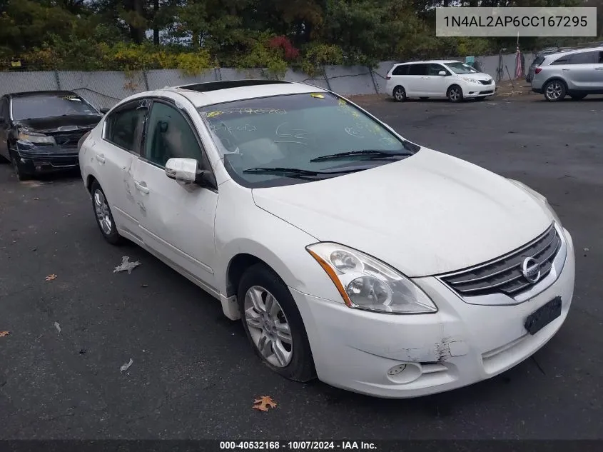 2012 Nissan Altima 2.5 S VIN: 1N4AL2AP6CC167295 Lot: 40532168