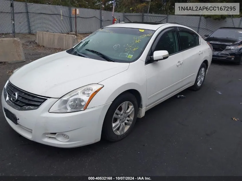 2012 Nissan Altima 2.5 S VIN: 1N4AL2AP6CC167295 Lot: 40532168