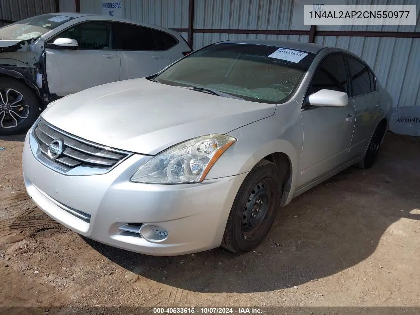 1N4AL2AP2CN550977 2012 Nissan Altima S