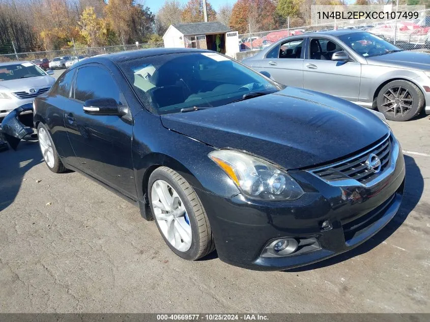 2012 Nissan Altima 3.5 Sr VIN: 1N4BL2EPXCC107499 Lot: 40669577