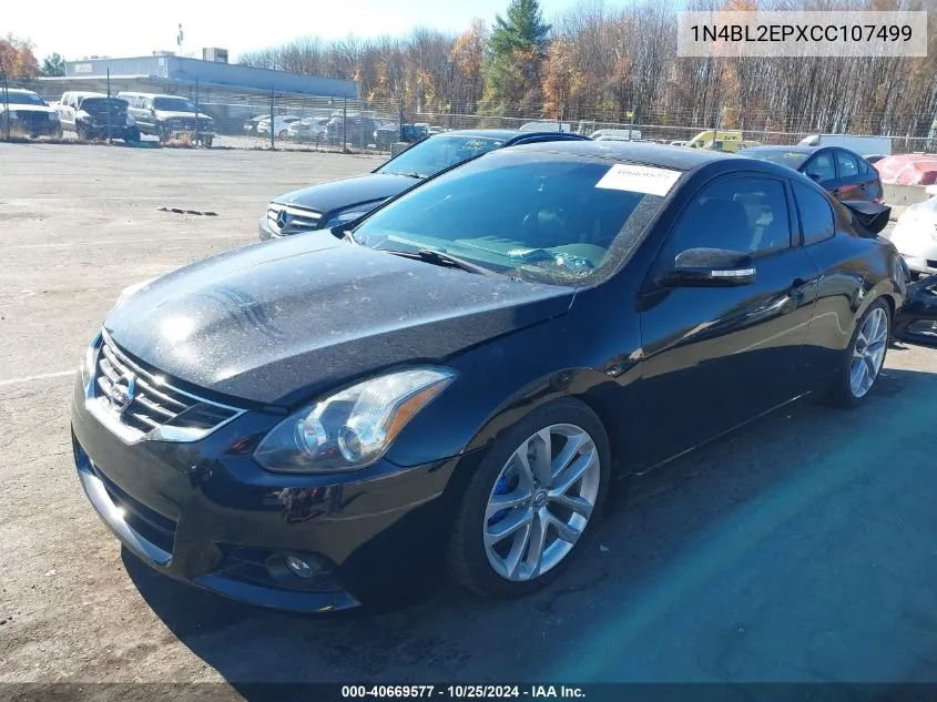 2012 Nissan Altima 3.5 Sr VIN: 1N4BL2EPXCC107499 Lot: 40669577