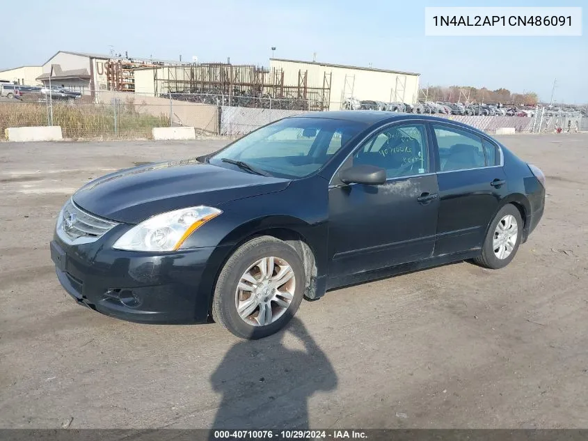 2012 Nissan Altima 2.5/2.5 S VIN: 1N4AL2AP1CN486091 Lot: 40710076