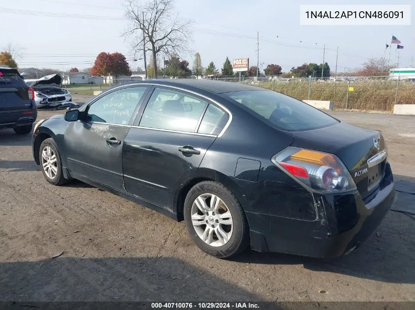 2012 Nissan Altima 2.5/2.5 S VIN: 1N4AL2AP1CN486091 Lot: 40710076