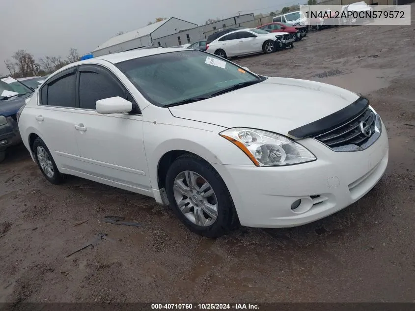 2012 Nissan Altima 2.5 S VIN: 1N4AL2AP0CN579572 Lot: 40710760