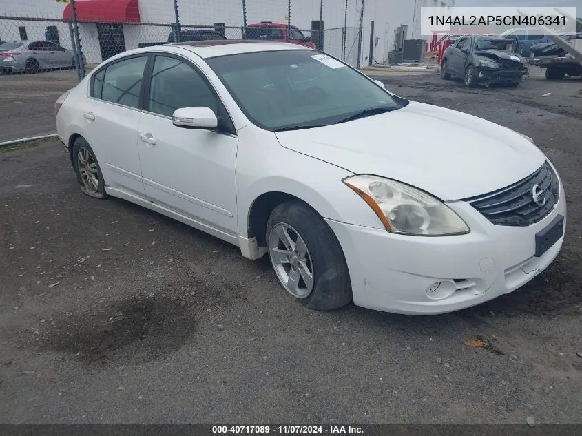 2012 Nissan Altima 2.5 S VIN: 1N4AL2AP5CN406341 Lot: 40717089