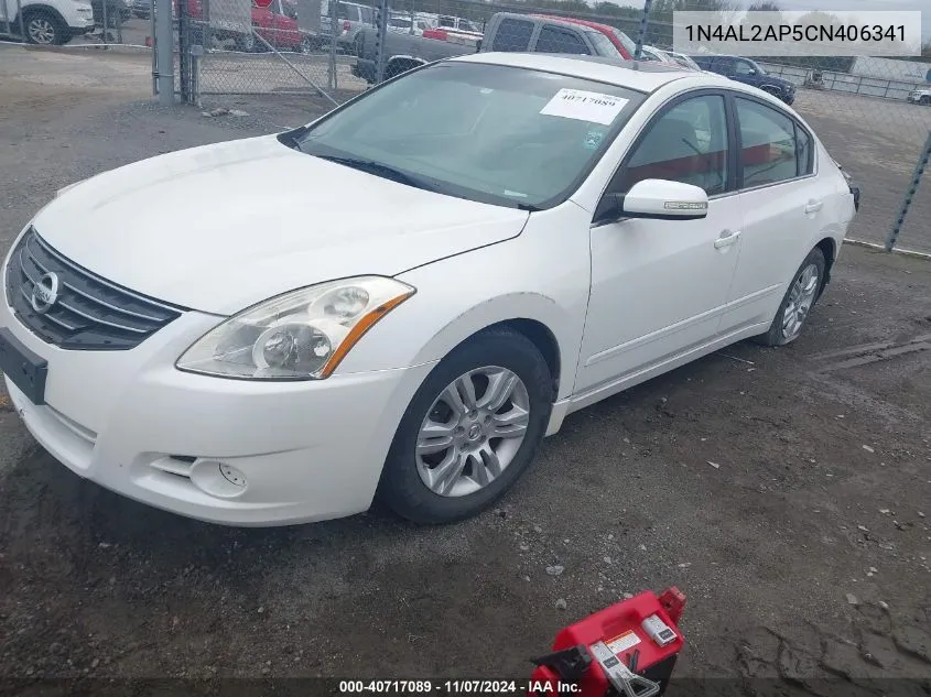 2012 Nissan Altima 2.5 S VIN: 1N4AL2AP5CN406341 Lot: 40717089