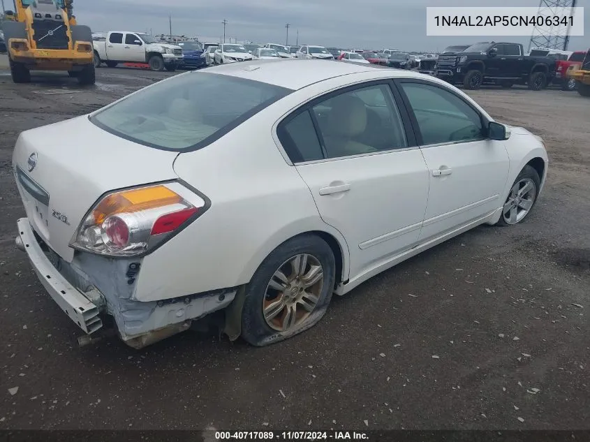 2012 Nissan Altima 2.5 S VIN: 1N4AL2AP5CN406341 Lot: 40717089