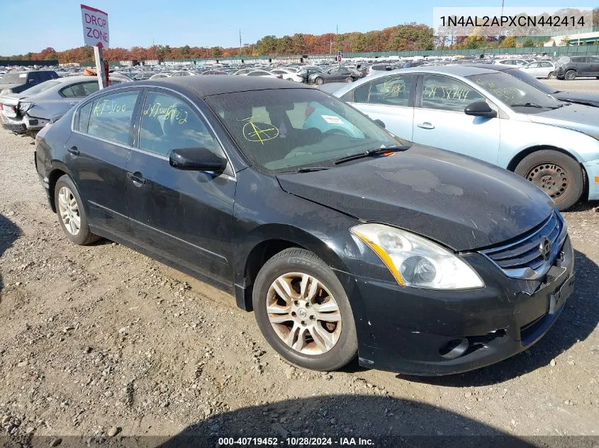 1N4AL2APXCN442414 2012 Nissan Altima 2.5 S