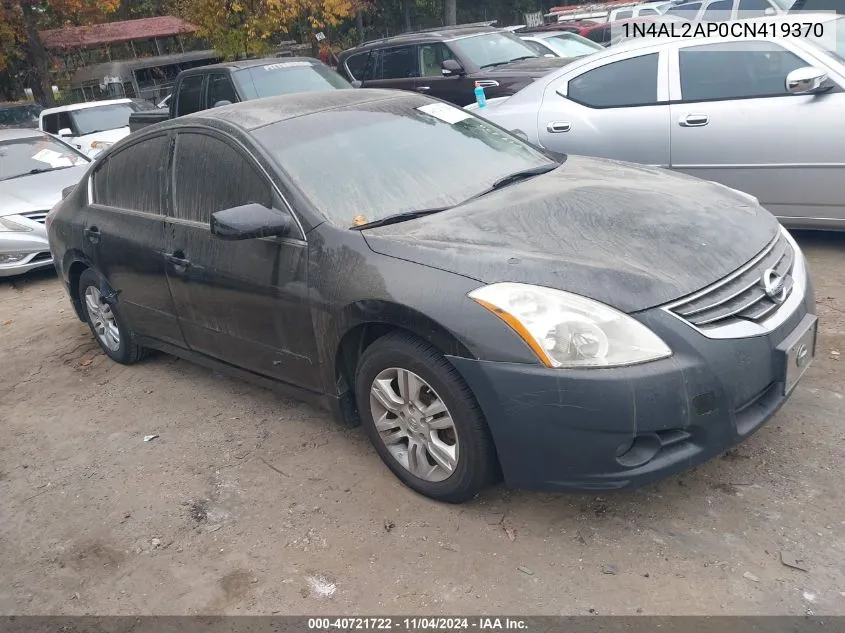 1N4AL2AP0CN419370 2012 Nissan Altima 2.5 S