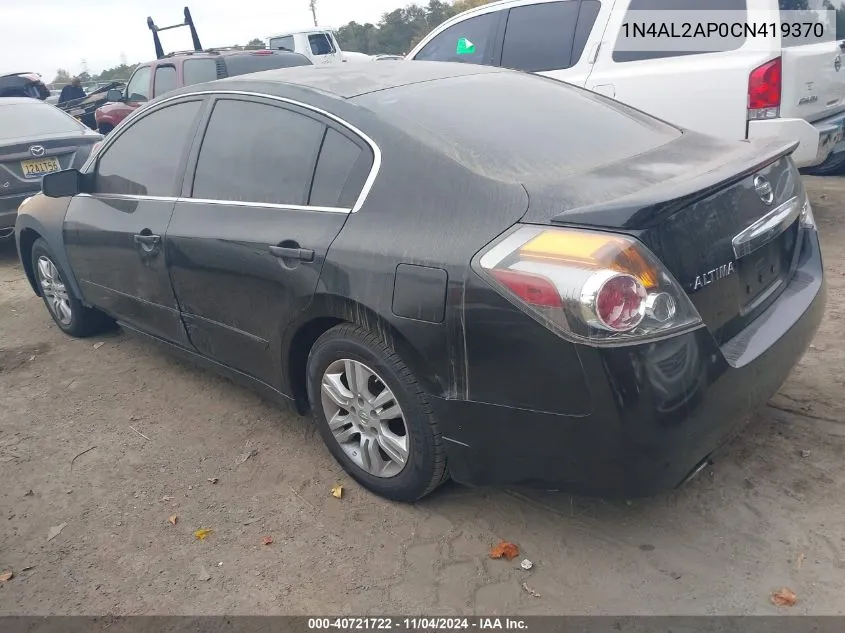 1N4AL2AP0CN419370 2012 Nissan Altima 2.5 S