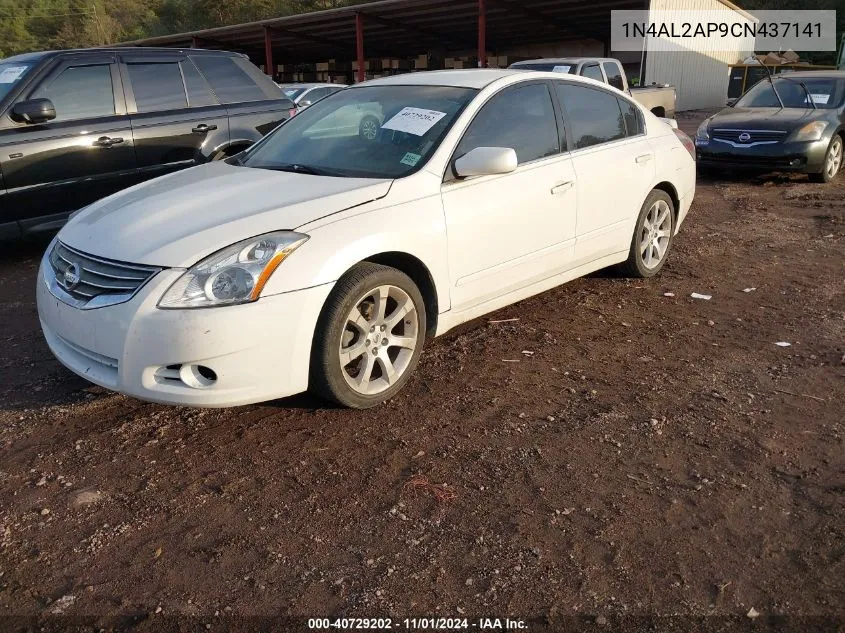 2012 Nissan Altima 2.5 S VIN: 1N4AL2AP9CN437141 Lot: 40729202