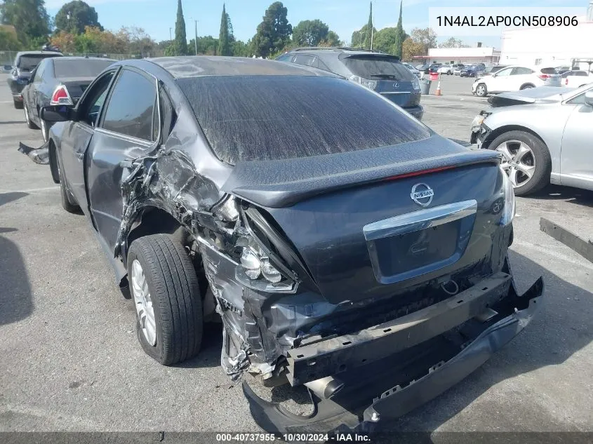 2012 Nissan Altima 2.5 S VIN: 1N4AL2AP0CN508906 Lot: 40737955