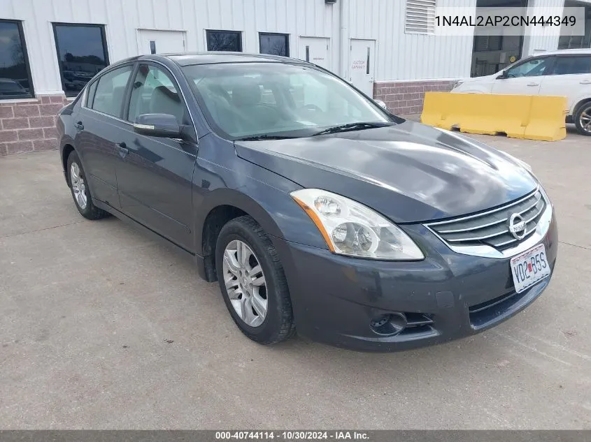 2012 Nissan Altima 2.5 S VIN: 1N4AL2AP2CN444349 Lot: 40744114