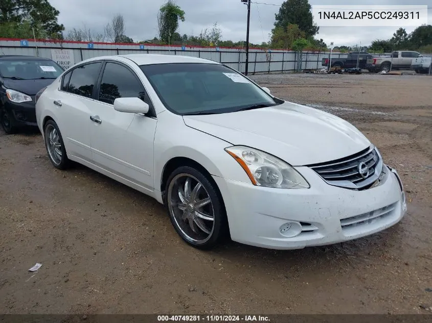 2012 Nissan Altima 2.5 S VIN: 1N4AL2AP5CC249311 Lot: 40749281