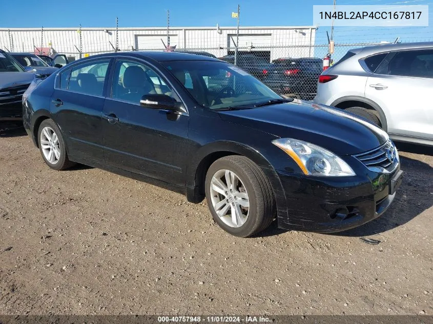 2012 Nissan Altima 3.5 Sr VIN: 1N4BL2AP4CC167817 Lot: 40757948