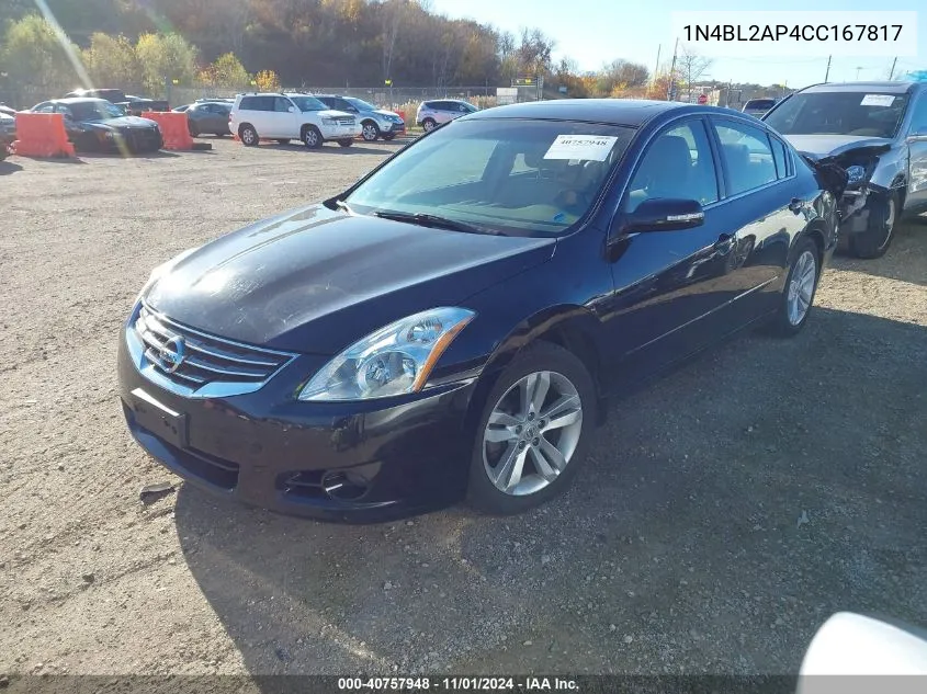 2012 Nissan Altima 3.5 Sr VIN: 1N4BL2AP4CC167817 Lot: 40757948