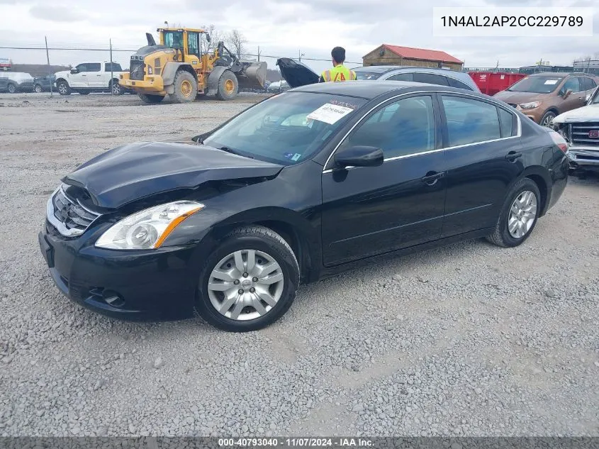 1N4AL2AP2CC229789 2012 Nissan Altima 2.5 S