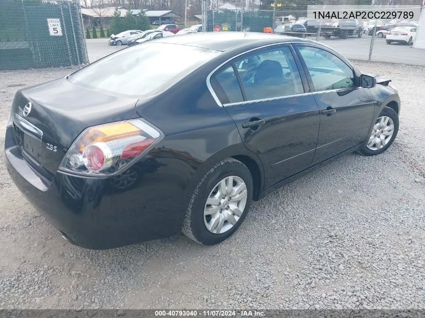 1N4AL2AP2CC229789 2012 Nissan Altima 2.5 S