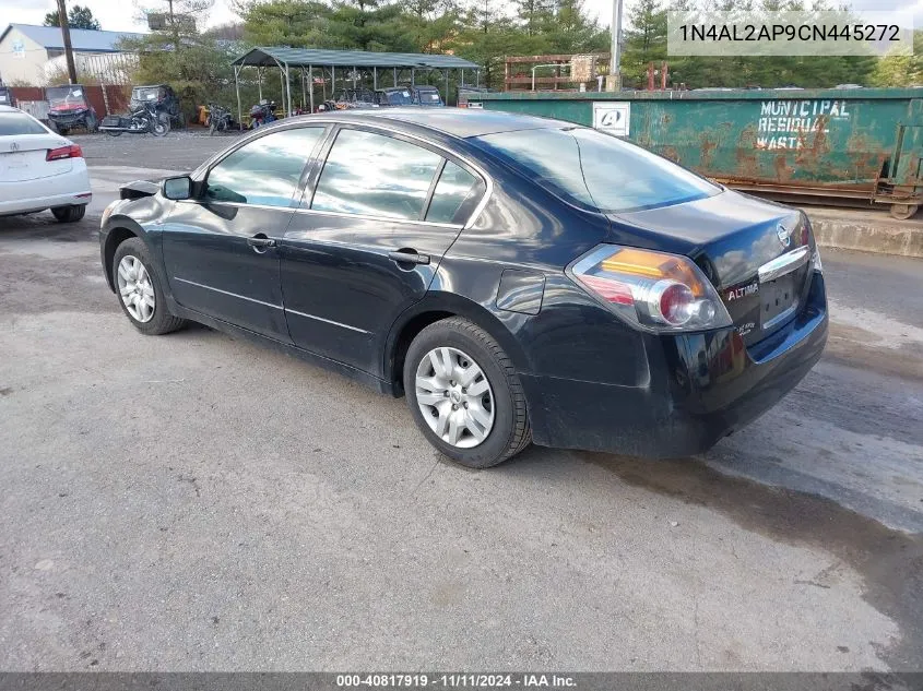 2012 Nissan Altima S VIN: 1N4AL2AP9CN445272 Lot: 40817919