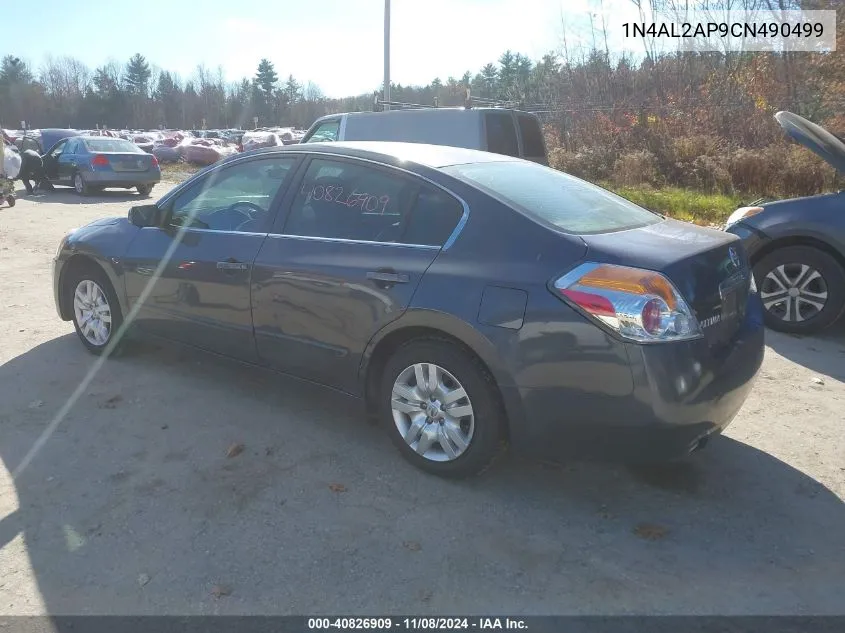 2012 Nissan Altima 2.5 VIN: 1N4AL2AP9CN490499 Lot: 40826909