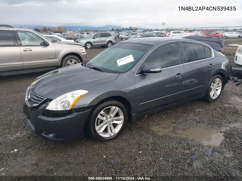 1N4BL2AP4CN539435 2012 Nissan Altima 3.5 Sr