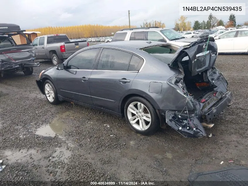 1N4BL2AP4CN539435 2012 Nissan Altima 3.5 Sr