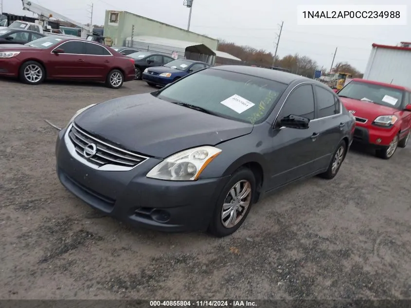 1N4AL2AP0CC234988 2012 Nissan Altima 2.5 S