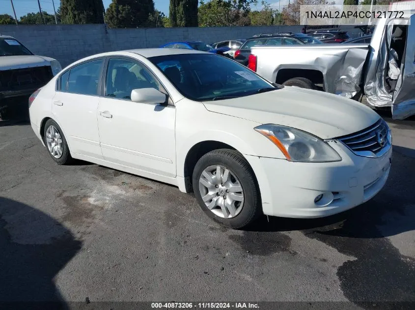 1N4AL2AP4CC121772 2012 Nissan Altima 2.5 S