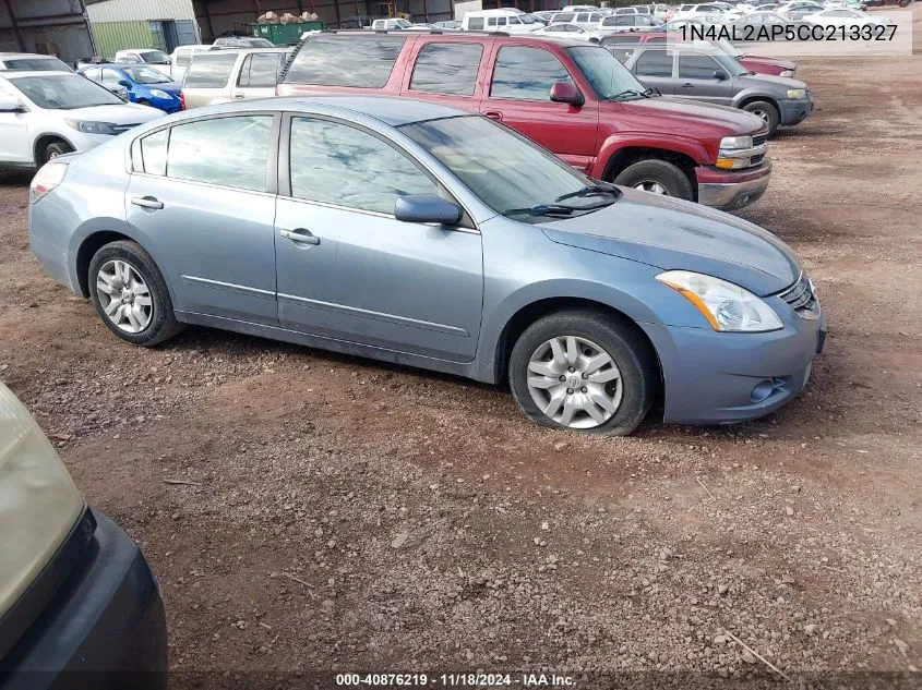 2012 Nissan Altima 2.5 S VIN: 1N4AL2AP5CC213327 Lot: 40876219