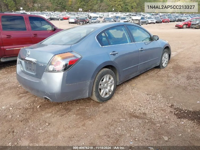 2012 Nissan Altima 2.5 S VIN: 1N4AL2AP5CC213327 Lot: 40876219