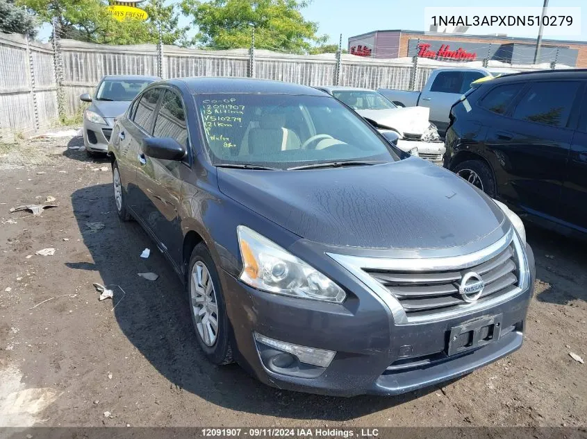 1N4AL3APXDN510279 2013 Nissan Altima