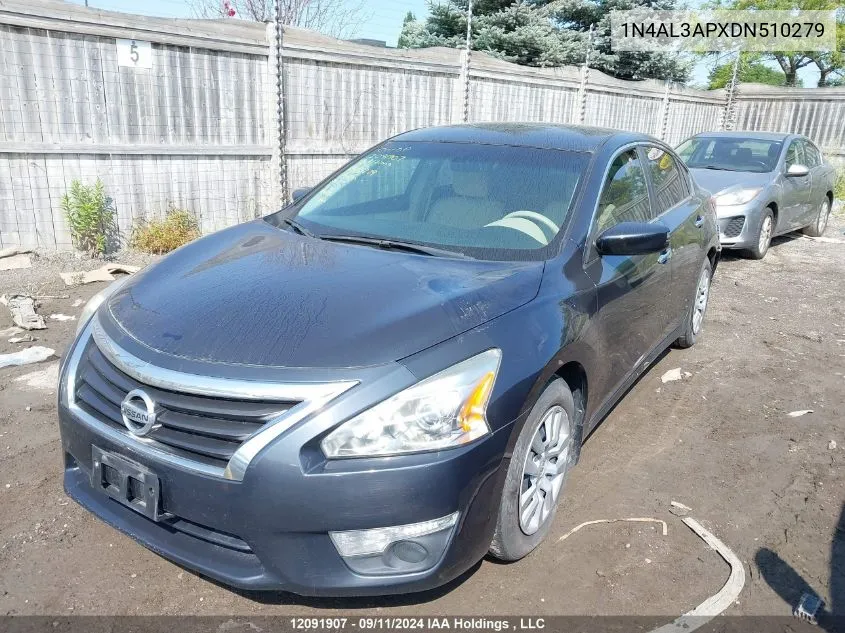 2013 Nissan Altima VIN: 1N4AL3APXDN510279 Lot: 12091907